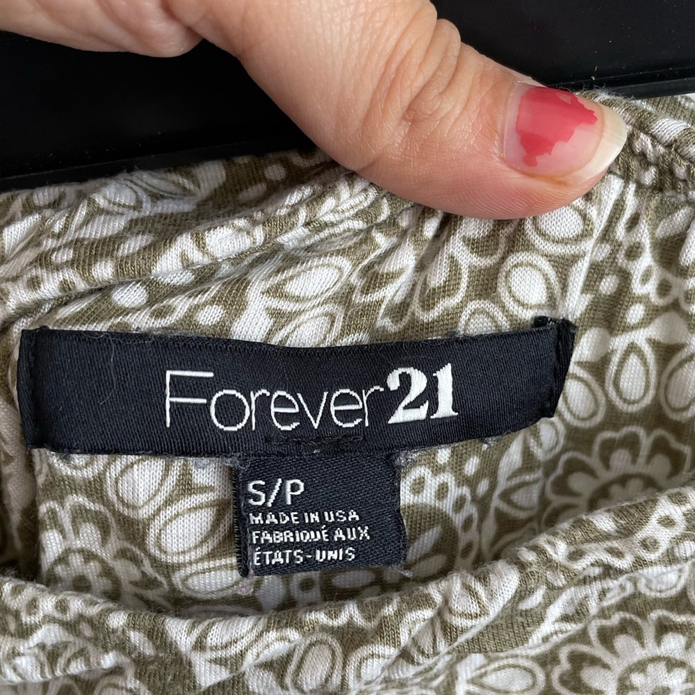 Forever 21 Patterned Strapless Jumpsuit - image 7